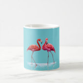 Flamingos-Tasse Kaffeetasse (Mittel)