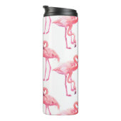 Flamingos Thermal Tumbler Thermosbecher (Nach rechts gedreht)