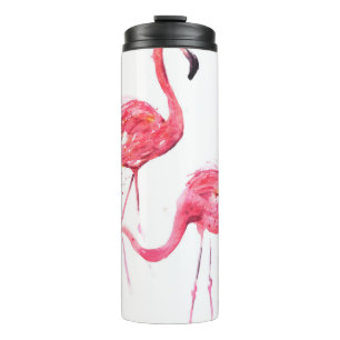 Flamingos Thermosbecher