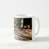 Flamingos-Tier Kaffeetasse (VorderseiteRechts)