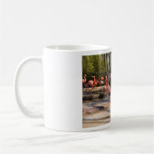Flamingos-Tier Kaffeetasse (Links)
