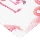 Flamingos Tischdecke (Schrägansicht)
