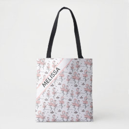 Flamingos und Krebs  Tasche