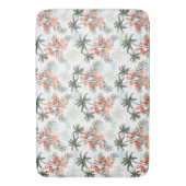 Flamingos und Palmen Badematte (Vorderseite Vertikal)