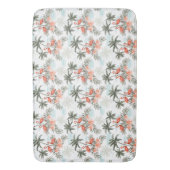 Flamingos und Palmen Bäume Bath Mat Badematte (Vorderseite Vertikal)