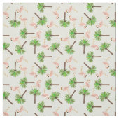 Flamingos und Palmen Stoff (Muster)