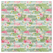 Flamingos und Streifen Stoff (Muster)
