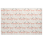 Flamingos-Vanille Stoff (Yard (91,4 cm))