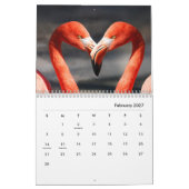 Flamingos Wall Calendar Kalender (Feb 2027)