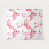 Flamingos Wandteppich (Vorderseite (Horizontal))