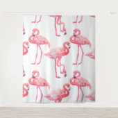 Flamingos Wandteppich (Vorderseite)