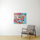 Flamingos Wandteppich (Beispiel (Horizontal))