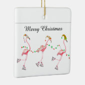 Flamingos Weihnachtsschmuck (Rechts)