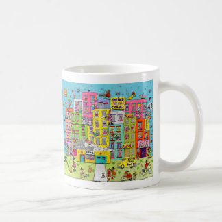 Flamingos zu Hause Kaffeetasse
