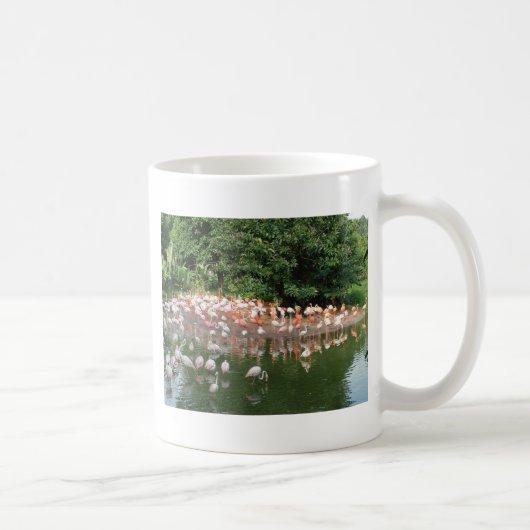 Flamingoschwarm Kaffeetasse (Rechts)