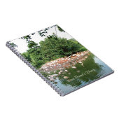 Flamingoschwarm-Tagebuch Notizblock (Rechte Seite)