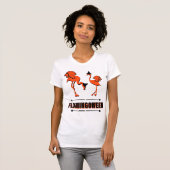 Flamingoween - Halloween T-Shirt (Vorne ganz)