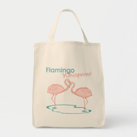 FlamingoWhisperer Tragetasche (Vorne)