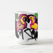 Flamings Liebe Kaffeetasse (Mittel)