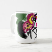 Flamings Liebe Kaffeetasse (Vorderseite Links)