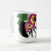 Flamings Liebe Kaffeetasse (Vorderseite Links)
