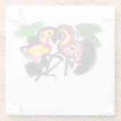 Flaming's love  glasuntersetzer (Rückseite)