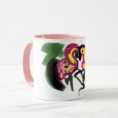 Flaming's love  tasse (Vorderseite Links)