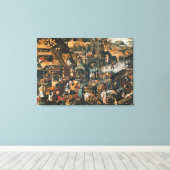 Flämische Sprichwörter Leinwanddruck (Insitu (Holzboden))