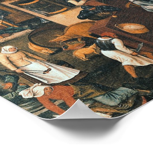 Flämische Sprichwörter Poster (Ecke)