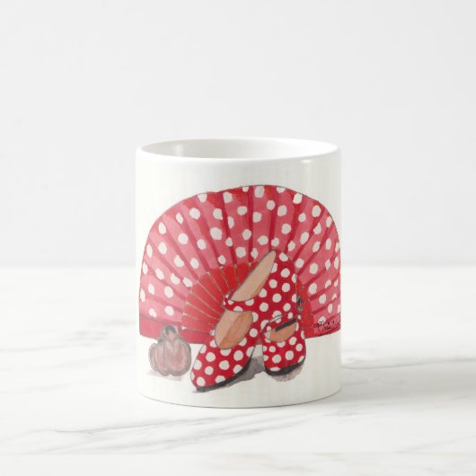 Flämische Tasse der roten Muttermale (Mittel)