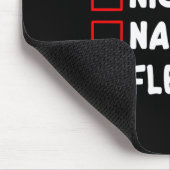 Flämisches Weihnachtskostüm Funny Flanders Xmas Sa Mousepad (Ecke)