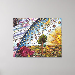 Flammarion Dome Canvas Print Large Leinwände Phant Leinwanddruck