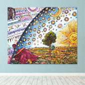Flammarion Dome Canvas Print Leinwanddruck (Insitu (Holzboden))