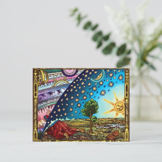 Flammarion Dome Postcard! Postkarte (Stehend Vorderseite)