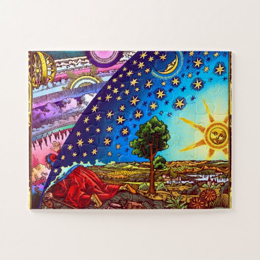 Flammarion Dome Puzzle farbenfroh (Horizontal)