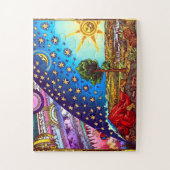 Flammarion Dome Puzzle farbenfroh (Vertikal)