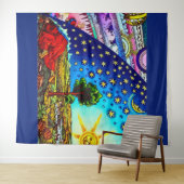 Flammarion Dome Tapestry Wandteppich (Beispiel (Horizontal))
