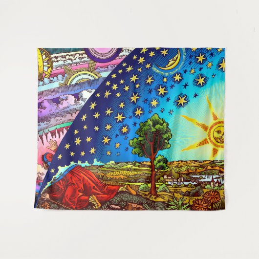 Flammarion Dome Tapestry Wandteppich (Vorderseite (Horizontal))