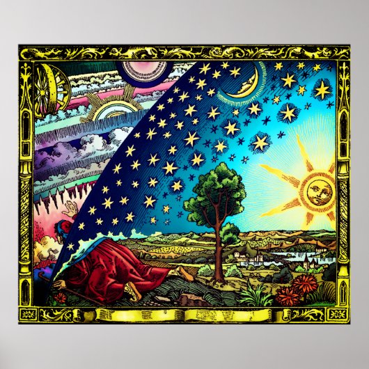 Flammarion Dome Tint Poster - Flacherdome (Vorne)