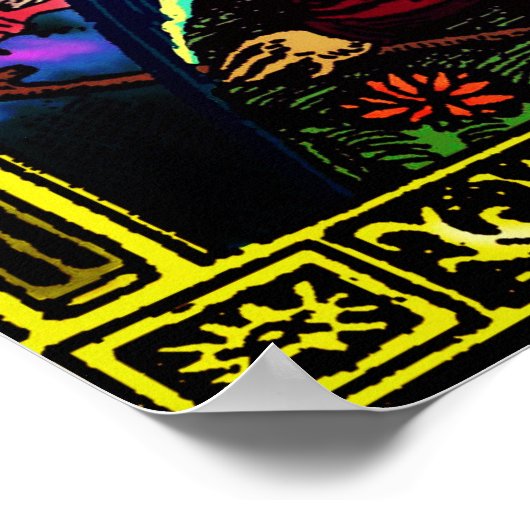 Flammarion Dome Tint Poster - Flacherdome (Ecke)