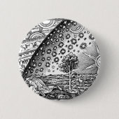 Flammarion Engraving Black and White Button (Vorderseite)