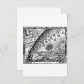 Flammarion Engraving Black and White Save The Date (Vorne/Hinten)