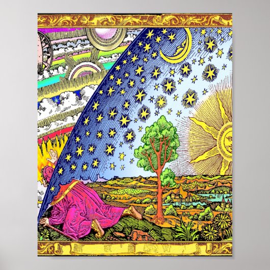 Flammarion Graving Poster (Vorne)