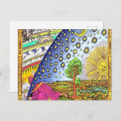 Flammarion Graving Postkarte (Vorne/Hinten)