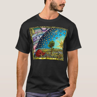 Flammarion Gravur Flat Earth T-Shirt