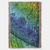 Flammarion Heaven and Earth Gravur Artwork Decke (Vorderseite Vertikal)