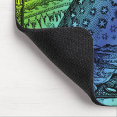 Flammarion Heaven and Earth Gravur Artwork Mousepad (Ecke)