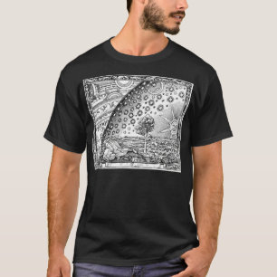 Flammarion Mittelalterliche Astrologie Flat Earth  T-Shirt