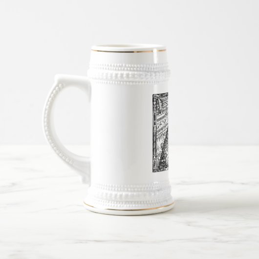 Flammarion Stich Bierglas (Links)