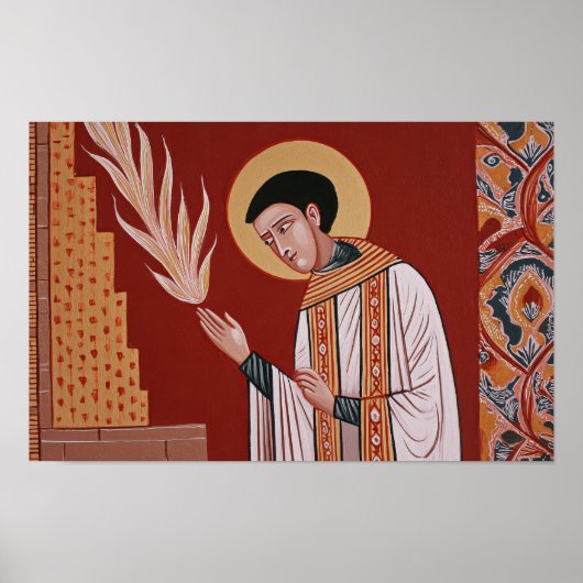 Flamme des Glaubens – Sankt Peter Damian Poster (Vorne)